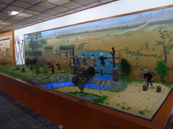 雕塑场景—山西农耕场景