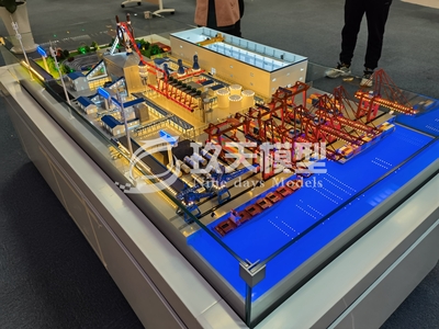 5G互联网展示沙盘