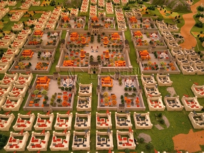 网易游戏场景沙盘