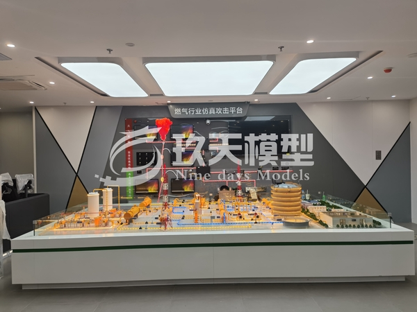 网络安全燃气沙盘